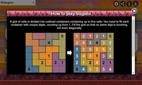 Free Online Daily Suguru Logic Puzzle Video Game .